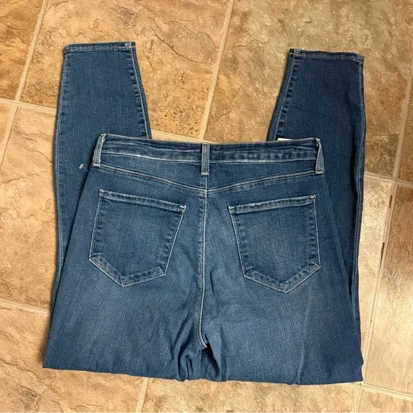 L’AGENCE High Rise Skinny Jeans Blue Women’s Size 28 Stretch Denim - Picture 4 of 6